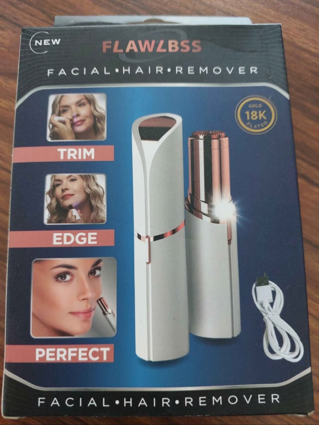 Facial Hair Remover – Rechargeable